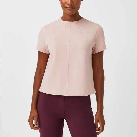 Spanx The Perfect Funnel Top in Pale Pink NWT Small - Picture 1 of 8